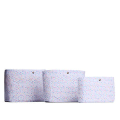 Printed Canvas Purse Organizer
